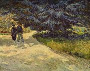 Vincent Van Gogh Park von Arles painting